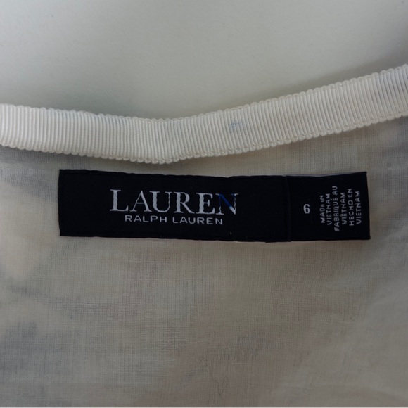 Ralph Lauren Floral Linen Midi Skirt - Picture 4 of 5